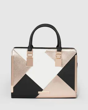 Multi Colour June Panel Tote Bag