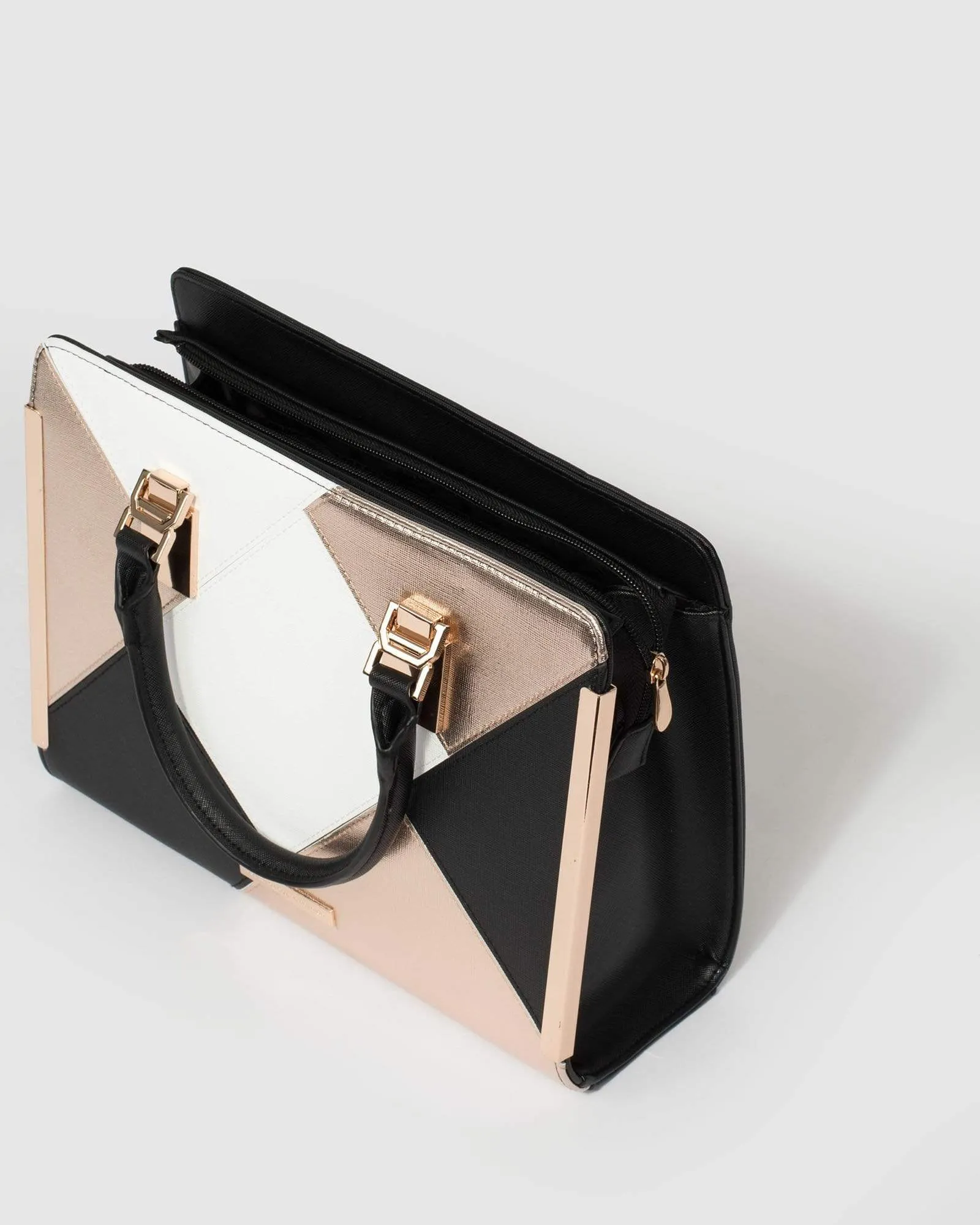 Multi Colour June Panel Tote Bag