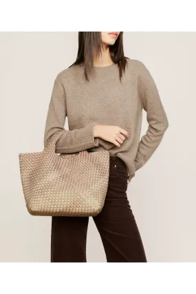 NAGHEDI St. Barth's Medium Graphic Ombre Tote Bag SN0107J | Bronzed