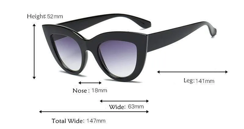 New Cat Eye Women Sunglasses HOT