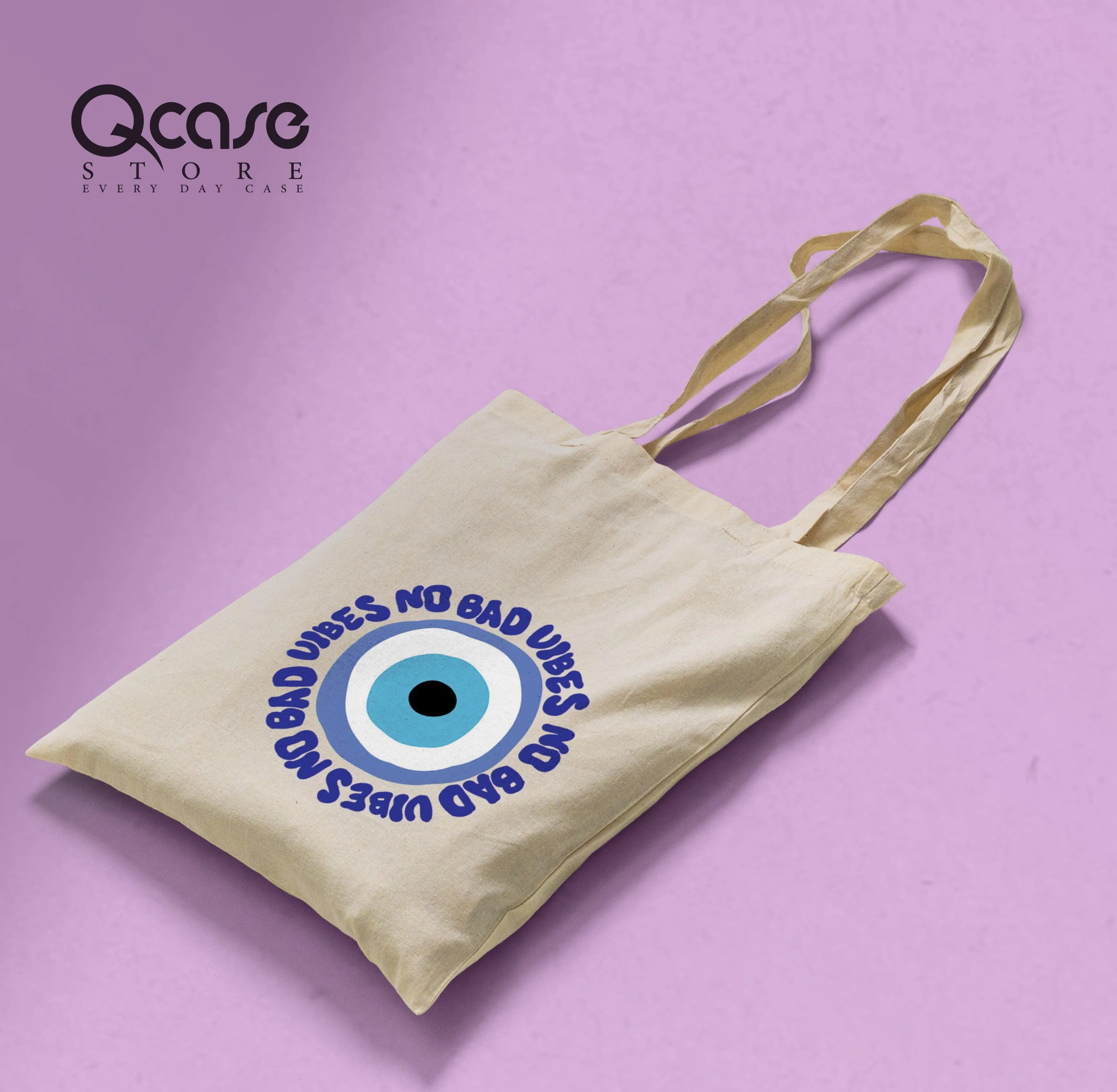 NO BAD VIBES Tote Bag