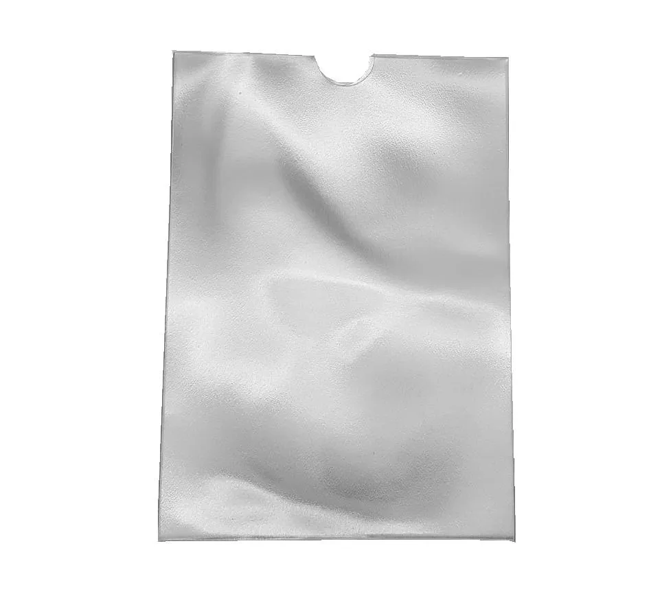 Pack of 100 - 115 x 157mm Clear PVC Wallet