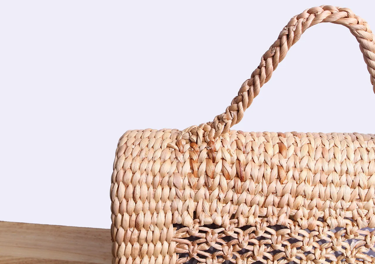 Petpiness - Straw wicker pet carrier bag