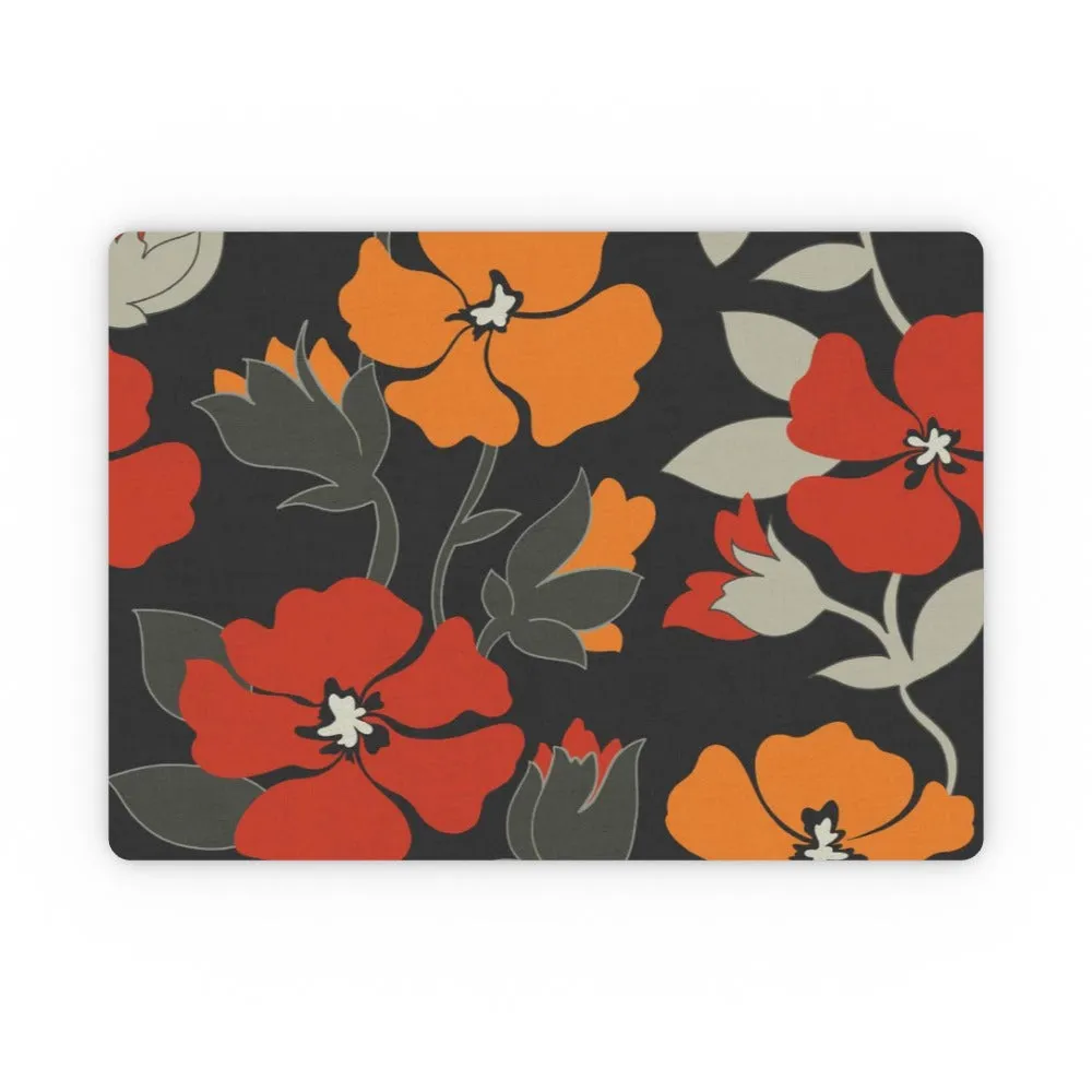 Placemat - Orange Flowers