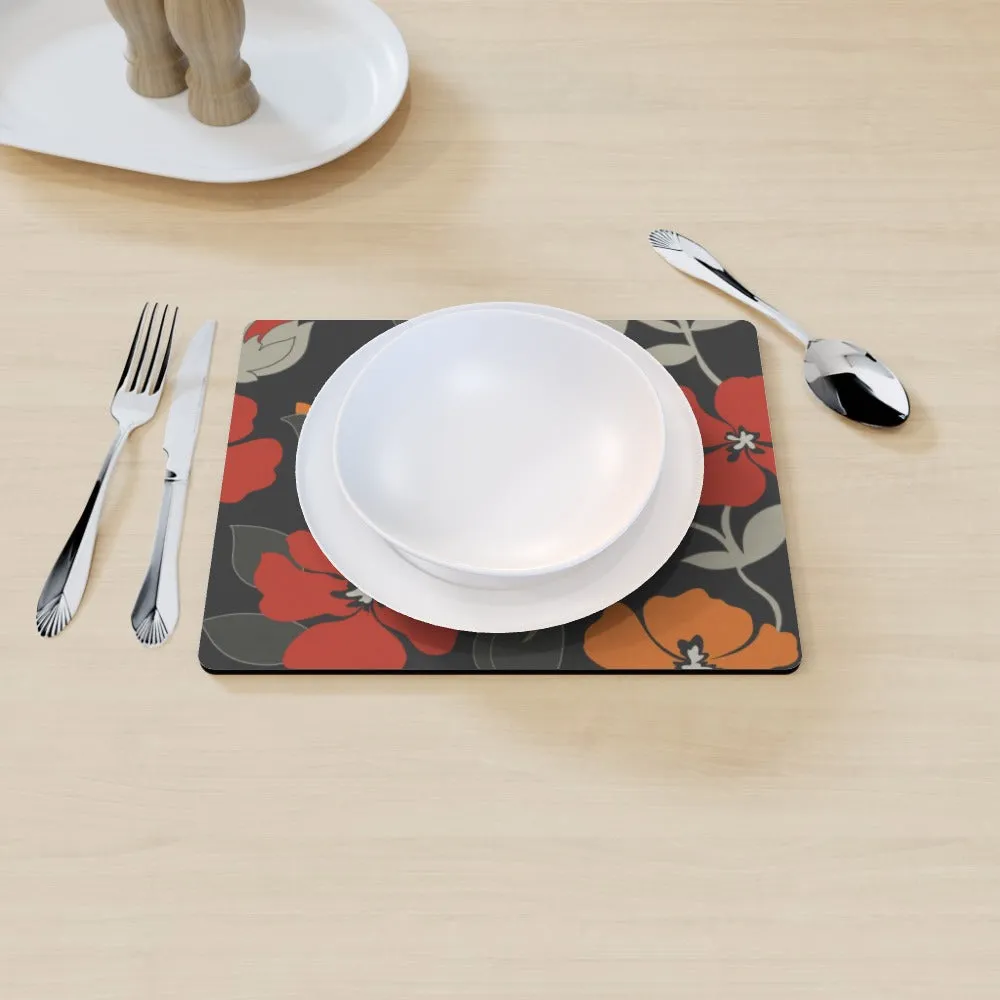 Placemat - Orange Flowers
