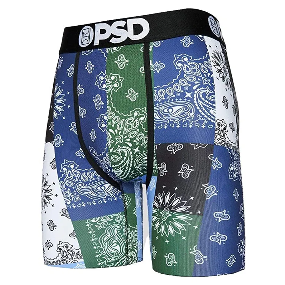 PSD Men's Multicolor Bandanas Boxer Briefs Underwear - 32011006-MUL