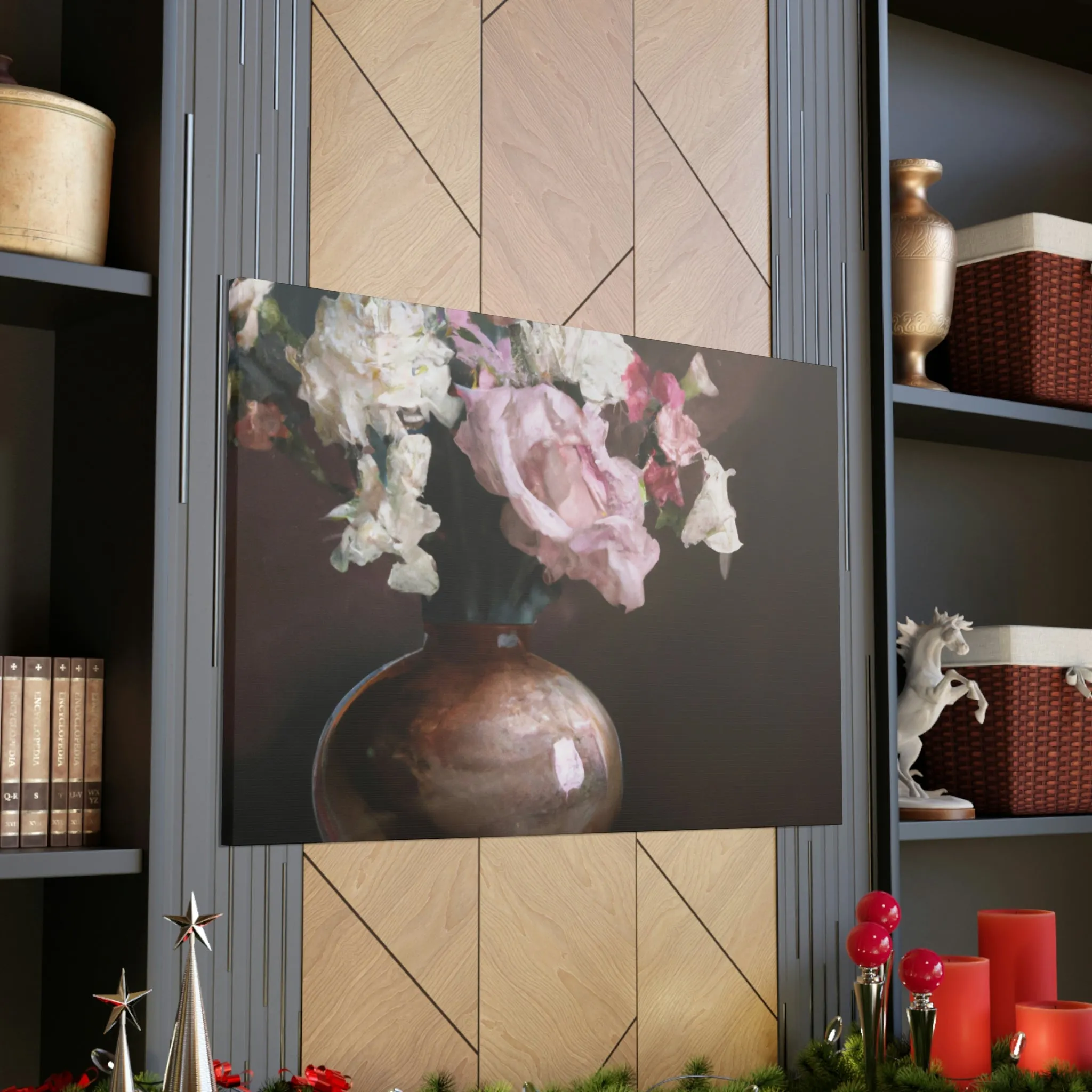 "Delicate Floral Detail" - Canvas