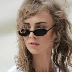 Retro Oval Designer Vintage Cat Eye Sun Glasses Sunglasses
