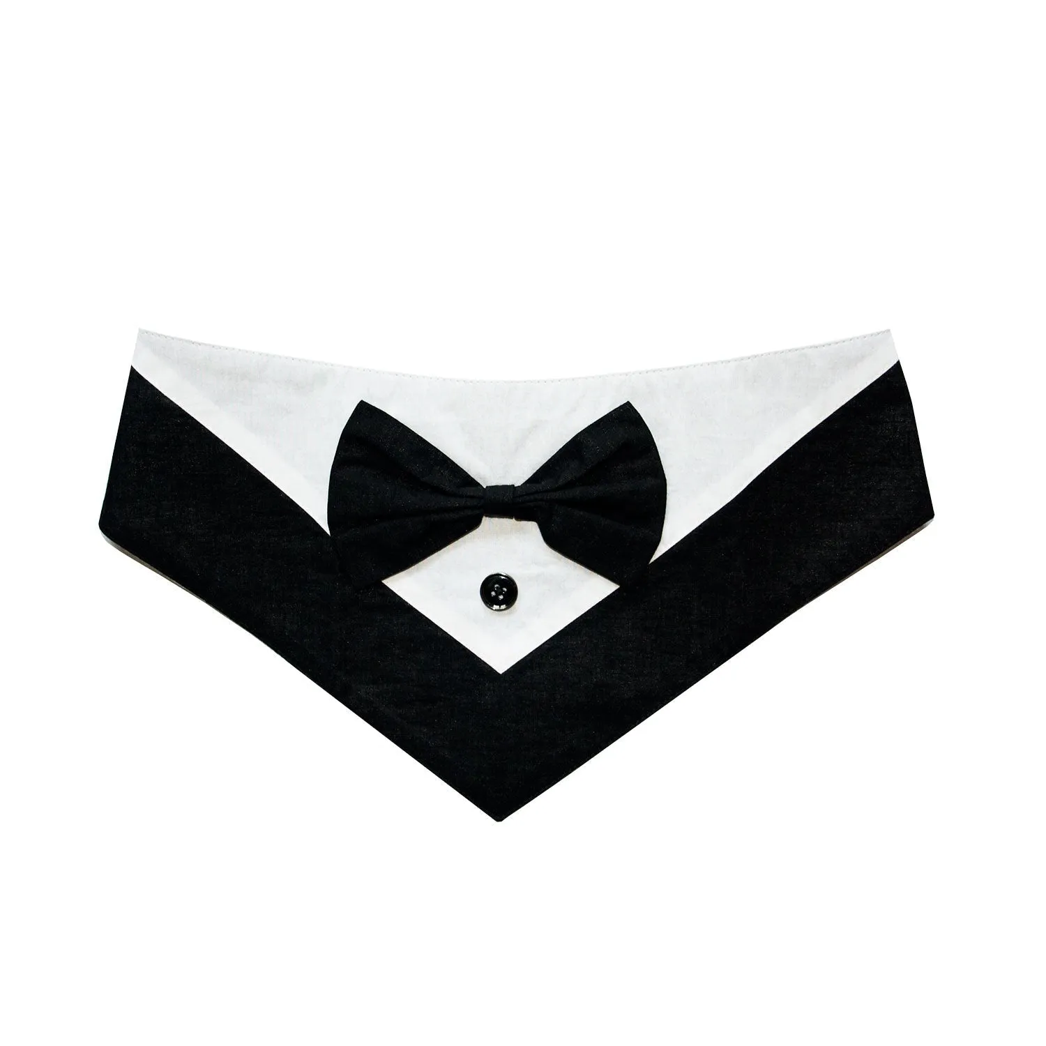 Reversible Tuxedo Bandana for Dogs