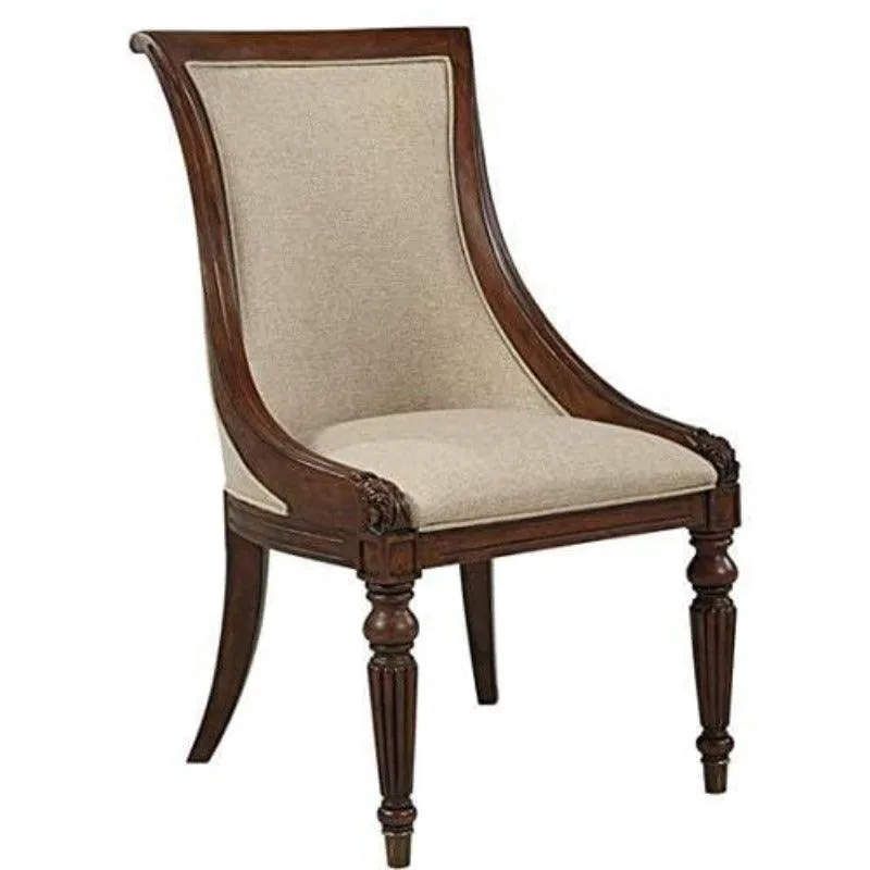 Royal Hand Craved Wooden Dining Chair (Set of 4)