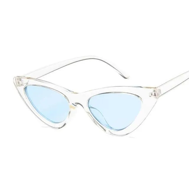 Sexy Retro Small Cat Eye Sun Glasses
