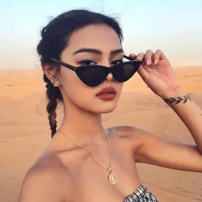 Sexy Retro Small Cat Eye Sun Glasses