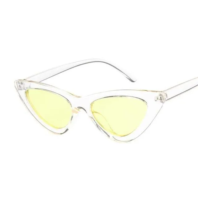 Sexy Retro Small Cat Eye Sun Glasses