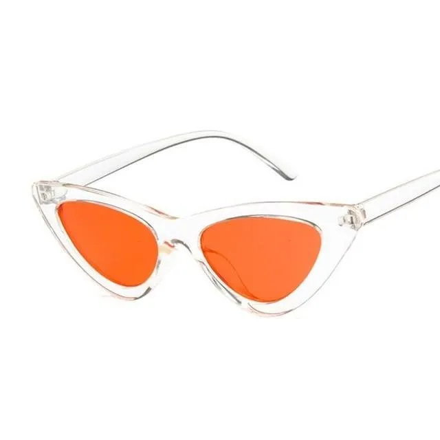 Sexy Retro Small Cat Eye Sun Glasses