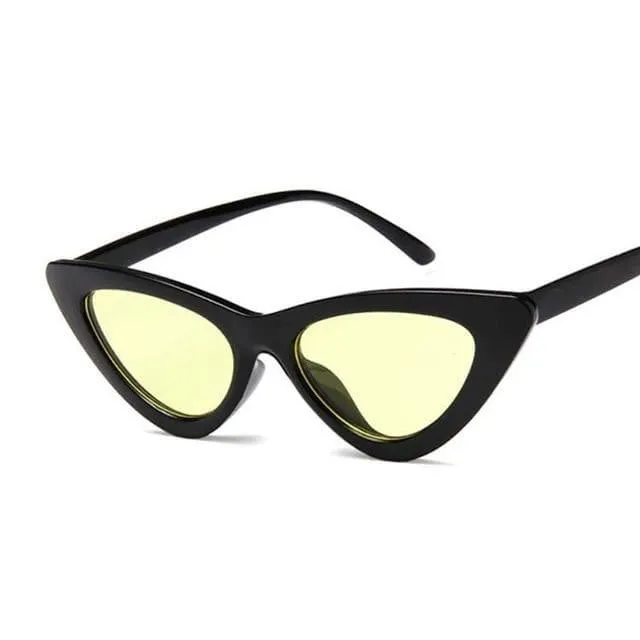 Sexy Retro Small Cat Eye Sun Glasses