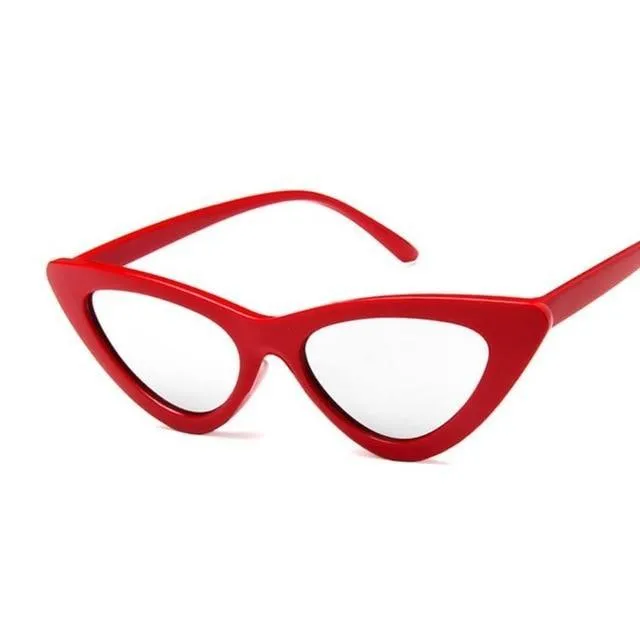 Sexy Retro Small Cat Eye Sun Glasses