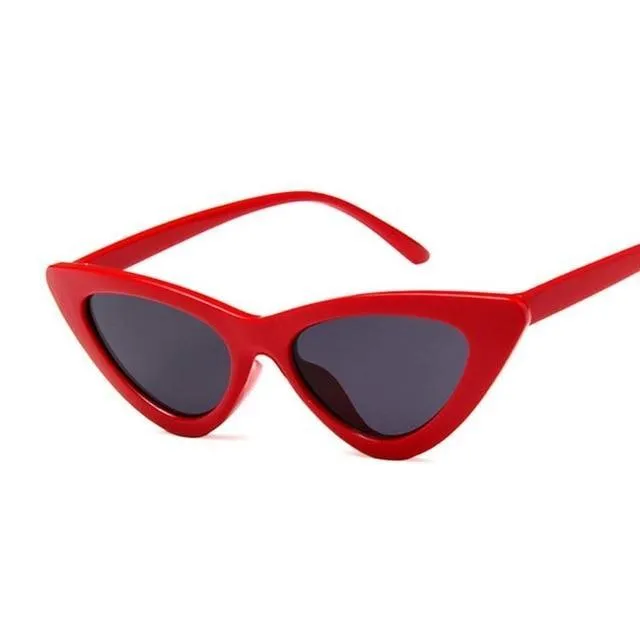 Sexy Retro Small Cat Eye Sun Glasses