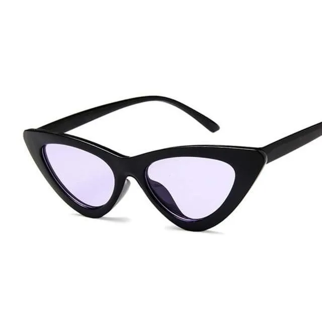 Sexy Retro Small Cat Eye Sun Glasses
