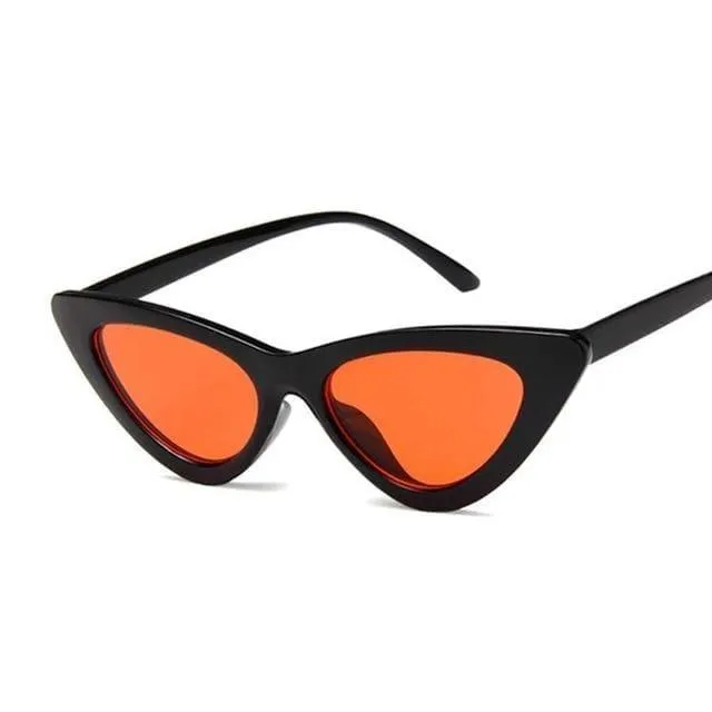 Sexy Retro Small Cat Eye Sun Glasses