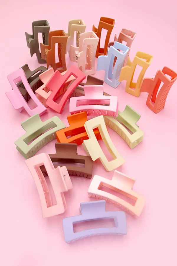 Square Matte Clip