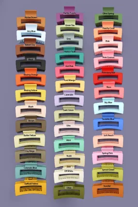 Square Matte Clip