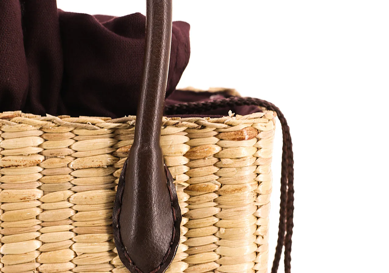 Straw Box Bag