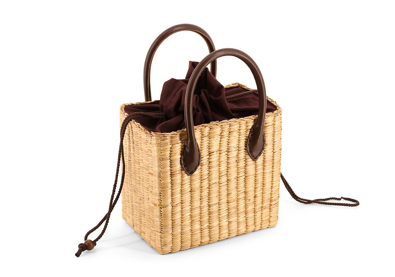 Straw Box Bag