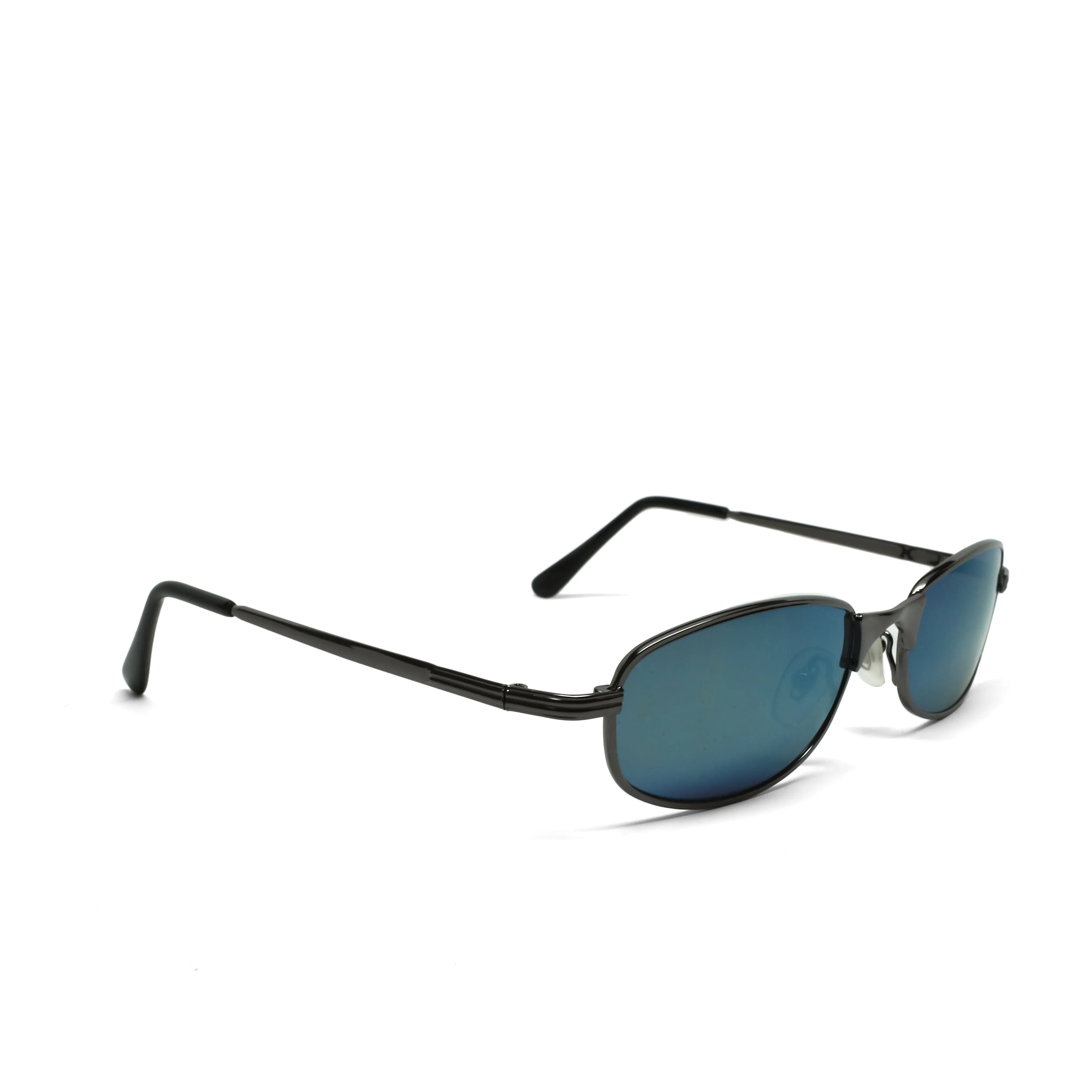 //Style 971// Vintage 90s Wire Oval Iridescent Lens Sunglasses - Multicolor