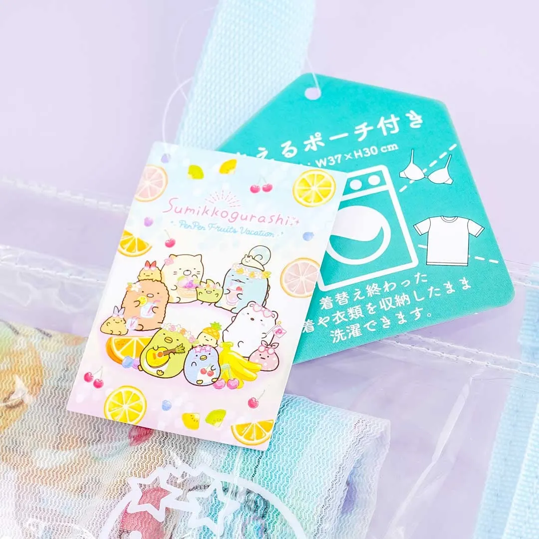 Sumikko Gurashi Fruity Tote Bag With Laundry Pouch