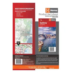 Sydney & region handy: 13th Edition - Hema Maps