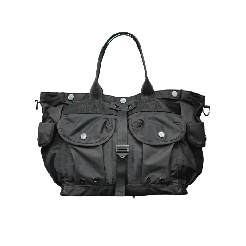 Tactical multi pocket weekender tote