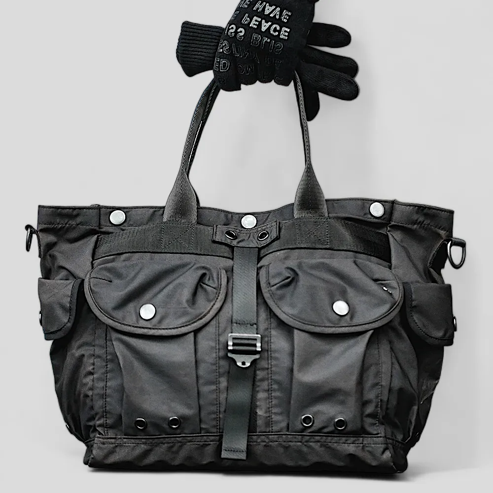 Tactical multi pocket weekender tote