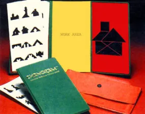 TANGRAM SHIRT POCKET PUZZLE GAME