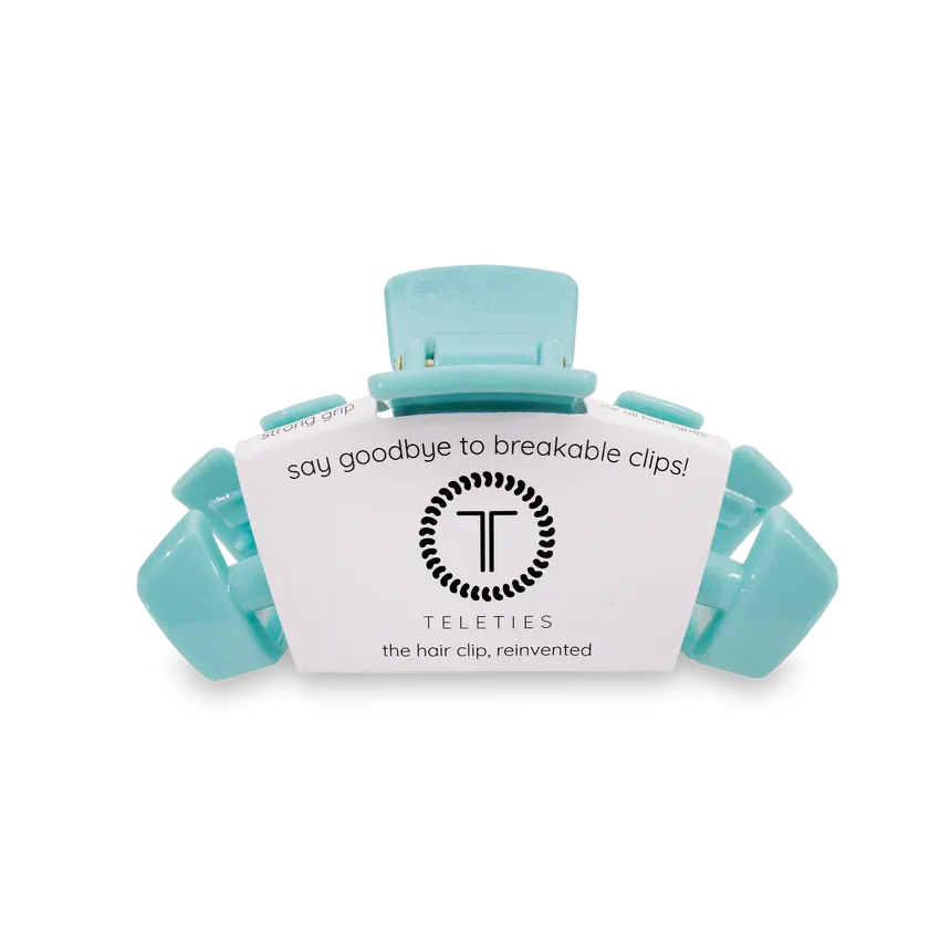 Teleties Baby Blue Medium Hair Clip