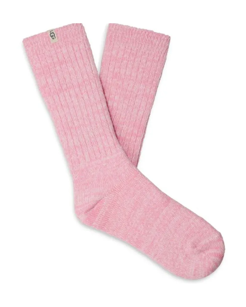 UGG Rib Knit Slouchy Crew Socks 3 Pack Gift Set