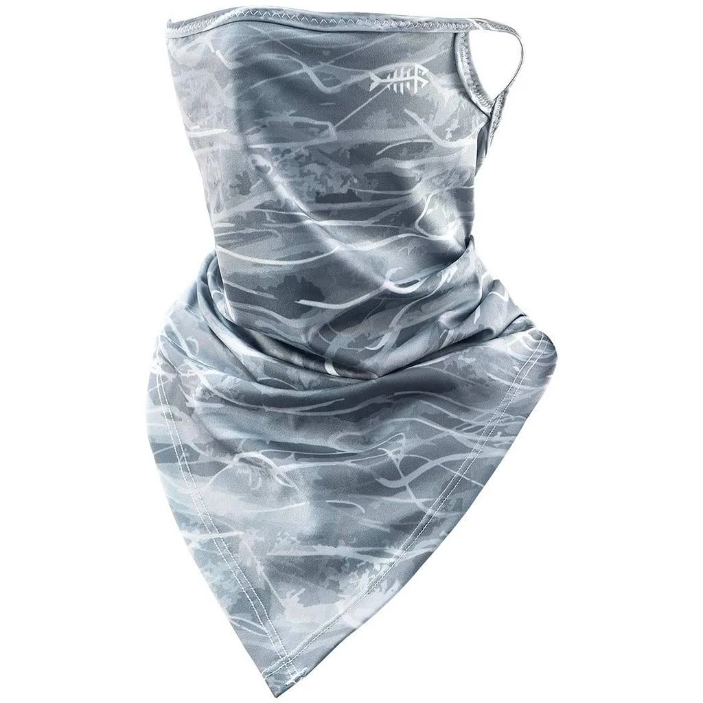 UPF 50  UV Protection Earloop Neck Gaiter Windproof Bandanas