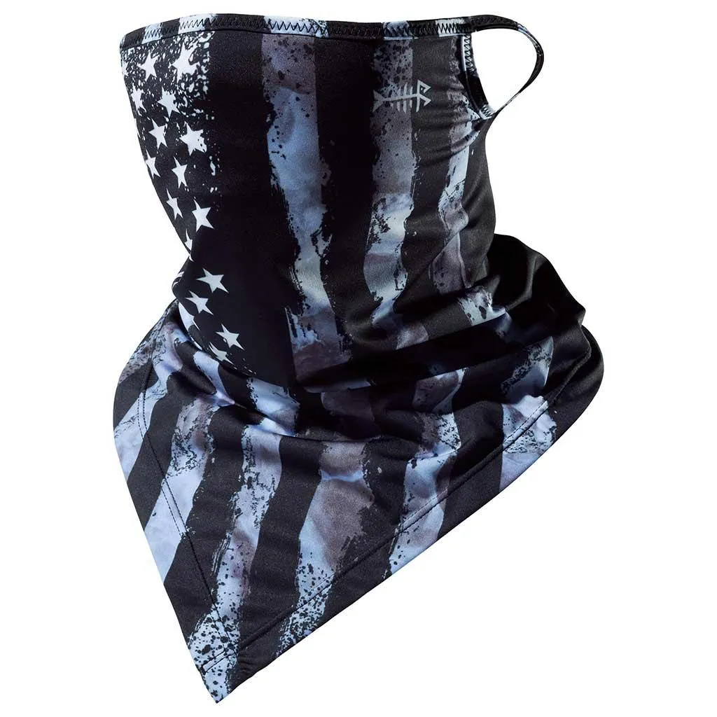 UPF 50  UV Protection Earloop Neck Gaiter Windproof Bandanas