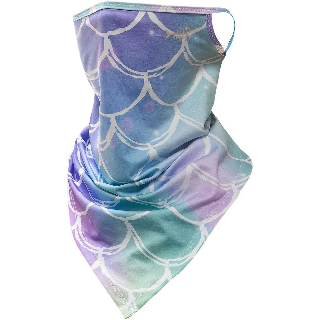 UPF 50  UV Protection Earloop Neck Gaiter Windproof Bandanas