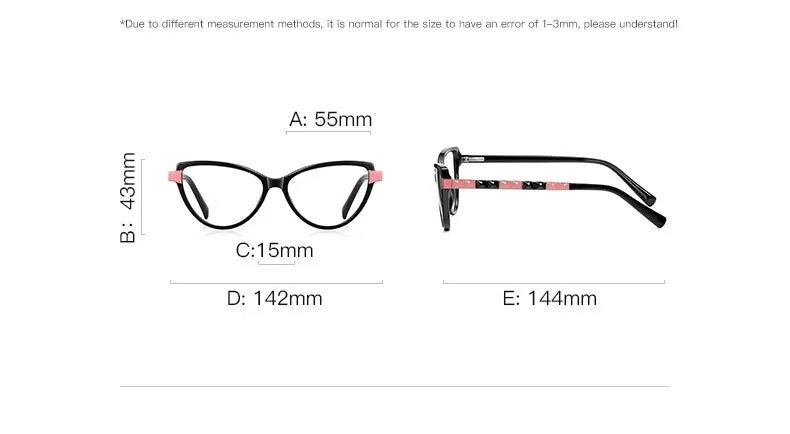 Vicky Women's Full Rim Cat Eye Tr 90 Stainless Steel Reading Glasses 2131