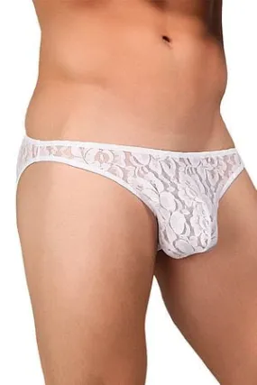 White Stretch Lace Wonder Bikini