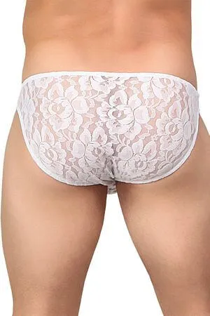 White Stretch Lace Wonder Bikini