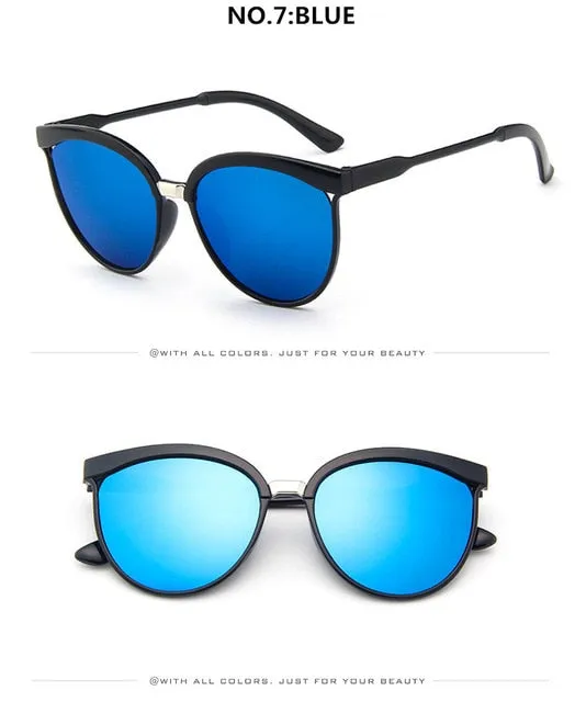 Women Luxury Sun Glasses Classic Retro Cat Eye