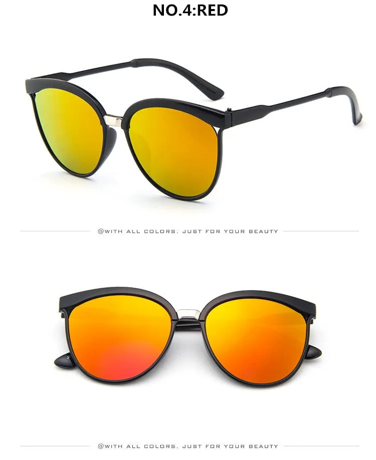 Women Luxury Sun Glasses Classic Retro Cat Eye