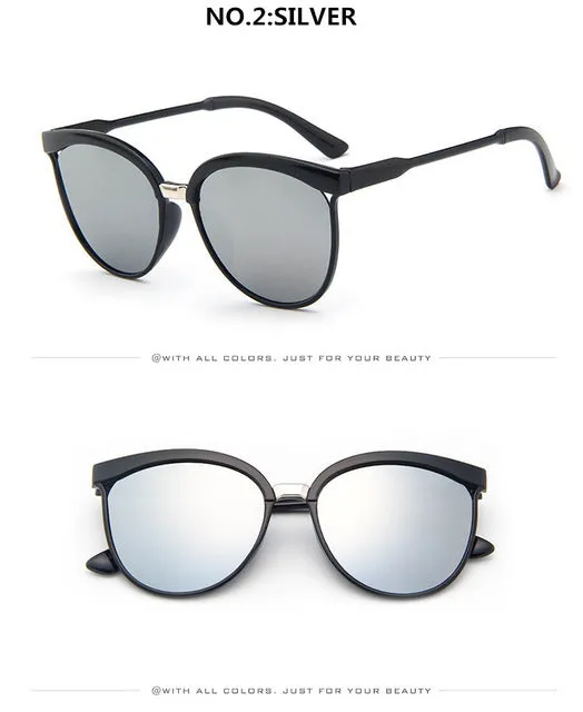 Women Luxury Sun Glasses Classic Retro Cat Eye