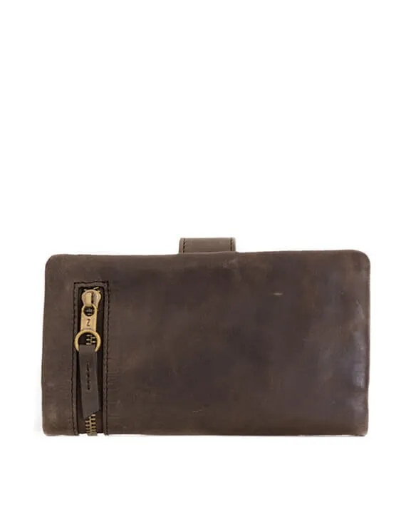 Zemp Carlene 15 CC Wallet | Waxy Brown