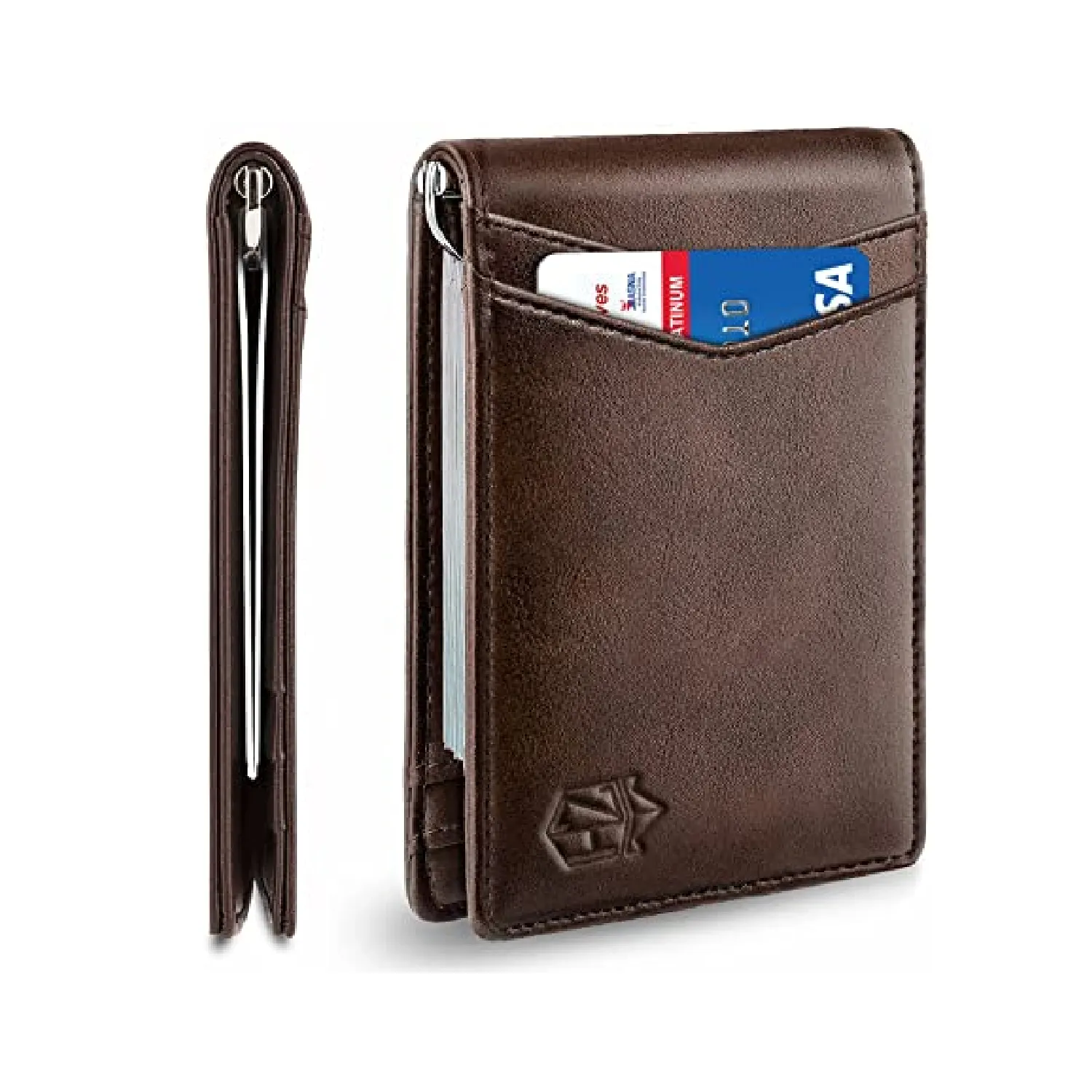 Zitahli Slim Wallets for Men RFID Money Clip Wallet